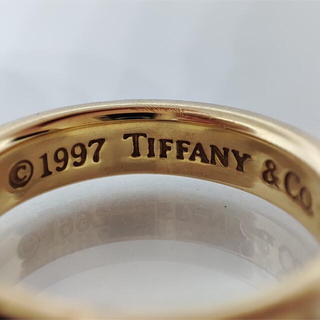 Tiffany ティファニー スタッキング サファイア 1997 リング 750