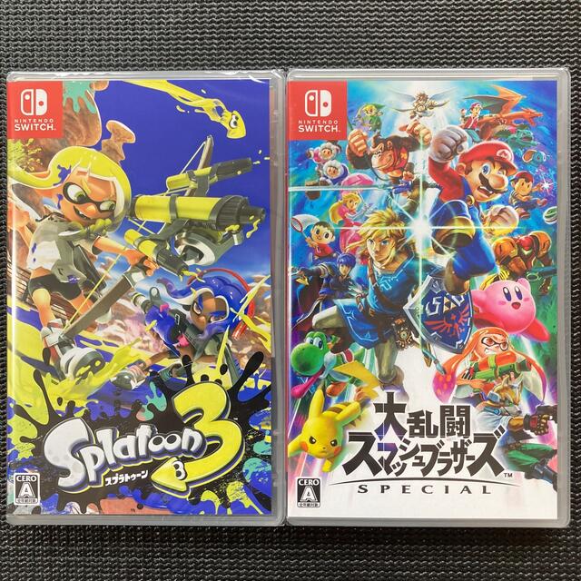 返品?交換対象商品】 スプラトゥーン3 大乱闘スマッシュブラザーズ