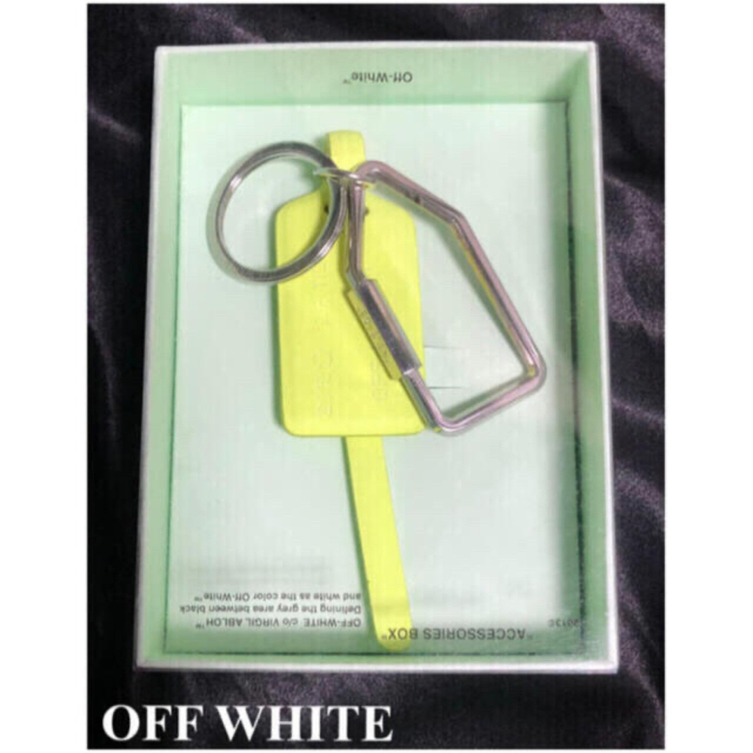 【全国完売！希少品☆】OFF WHITE Keyring YellowV.A