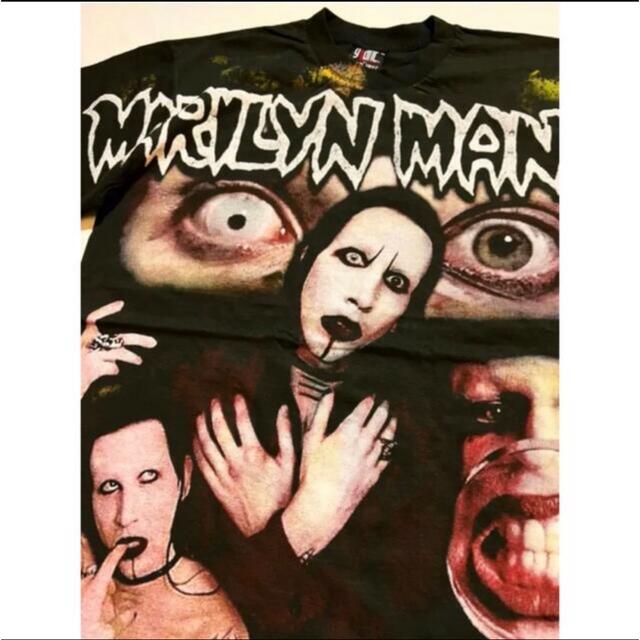 【希少】Marlyn Manson バンドTシャツ　XL 両面プリント