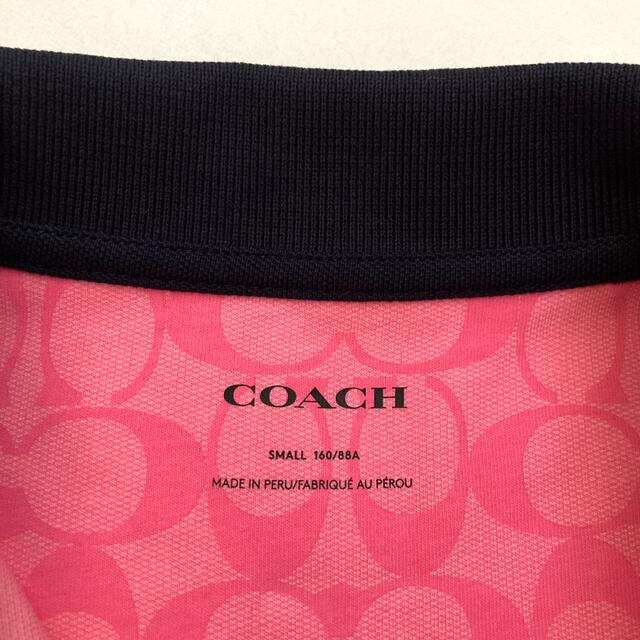 新品未使用 COACH コーチ ポロシャツ シグネチャー ゴルフ ゴルフウェア