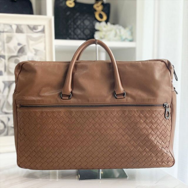 美品】Bottega Veneta ボッテガヴェネタ 茶 ブリーフケース | labiela.com