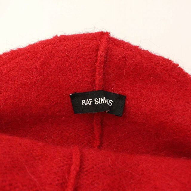 RAF SIMONS(ラフシモンズ)のRAF SIMONS 21AW オーバーサイズハイネックモヘアニット 1 レッド メンズのトップス(ニット/セーター)の商品写真