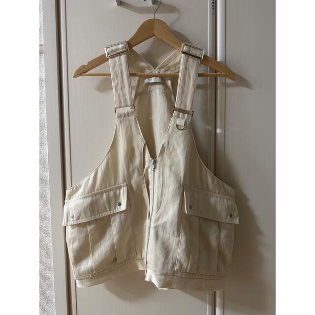 enof twill bag vest メンズのトップス(ベスト)の商品写真