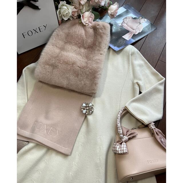 ♡フォクシー♡Fur Stole"Sonatine"♡クラッシックピンク♡