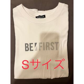 BE:FIRST ビーファースト Tシャツ S 白 ホワイト ロゴ BMSGの通販｜ラクマ