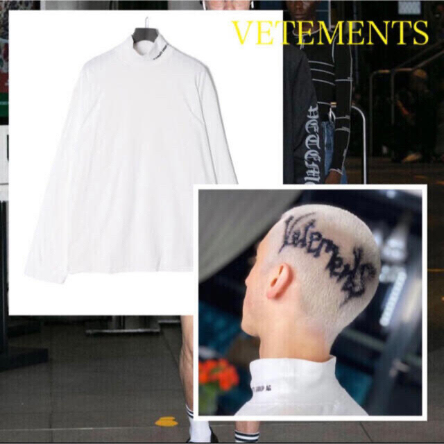新品☆未使用】VETEMENTS - L -HighNeck LT-Shirtの通販 by ...