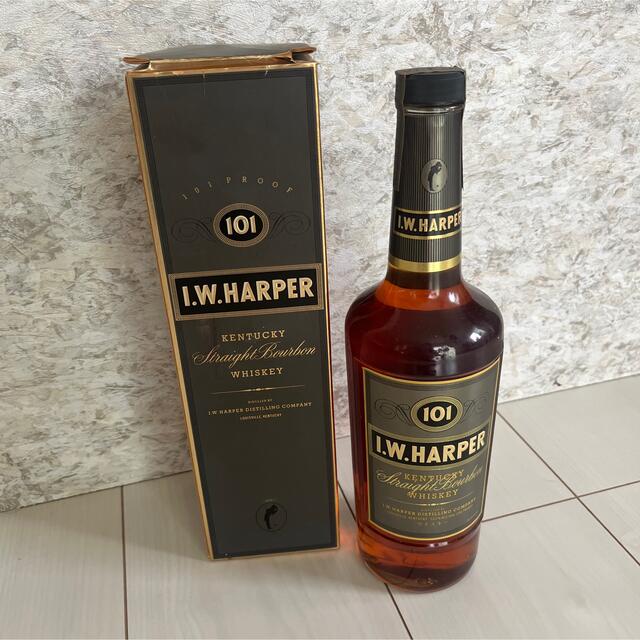  I W HARPER  ハーパー 101 PROOF プルーフ  食品/飲料/酒の酒(ウイスキー)の商品写真