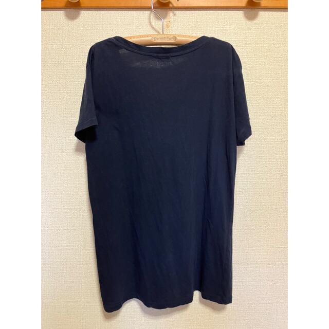 PLST(プラステ)のPLST　プラステ　Tシャツ　カットソー　トップス　ネイビー　Vネック レディースのトップス(Tシャツ(半袖/袖なし))の商品写真