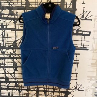 パタゴニア(patagonia)のパタゴニア キッズ フリース Lサイズ 中古品 ブルー(ジャケット/上着)