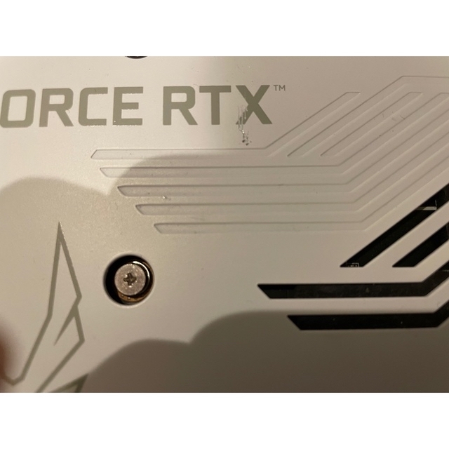 ZOTAC RTX 3060 AMP White Edition  おまけ付き スマホ/家電/カメラのPC/タブレット(PCパーツ)の商品写真