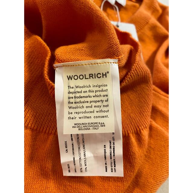 WOOLRICH  KIDS コットンセーター　120〜130 5