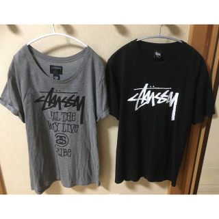 ステューシー(STUSSY)のステゥーシー　tシャツ　 Sサイズ　2枚セット(Tシャツ/カットソー(半袖/袖なし))