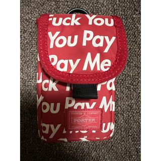 シュプリーム(Supreme)のSupreme porter fuck you pay me case(その他)