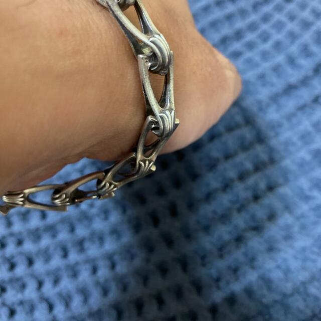 CHROME HEARTS クロムハーツ WINDOW CHAIN ウインドウ チェーン シルバーブレスレット バングル シルバー