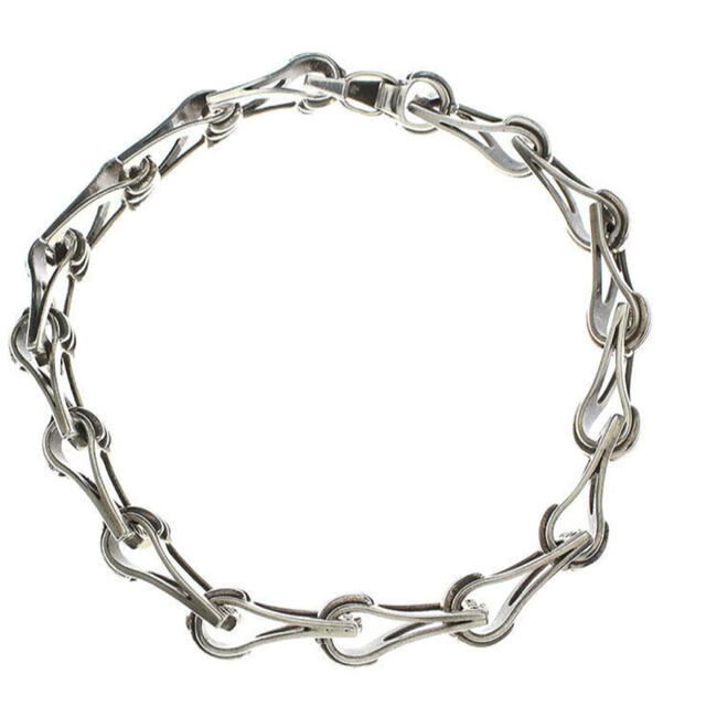 CHROME HEARTS クロムハーツ WINDOW CHAIN ウインドウ チェーン シルバーブレスレット バングル シルバー