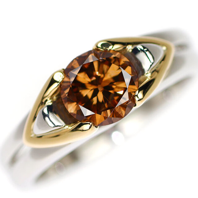 K18YG/Pt900 ダイヤモンド リング 1.03ct - coastalcareeracademy.com