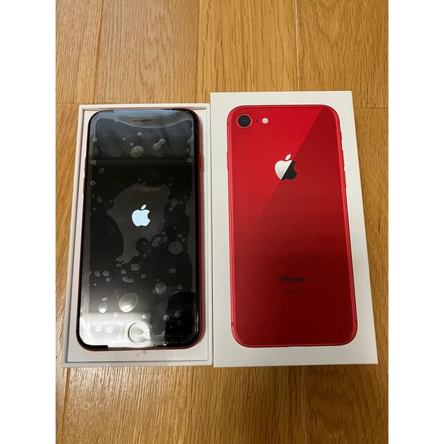 iPhone8 64G PRODUCT RED SIMフリー