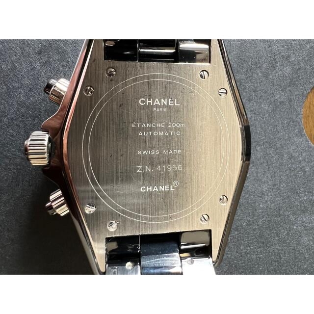 CHANEL(シャネル)のCHANEL シャネルJ12クロノグラフ41mmセラミック メンズの時計(腕時計(アナログ))の商品写真