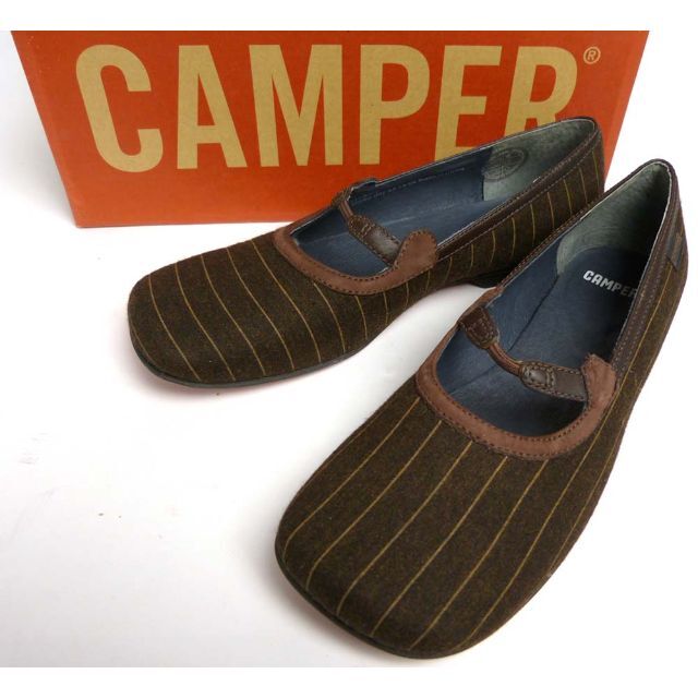 CAMPER - CAMPER / カンペール TWINS スクウェア パンプス シューズ