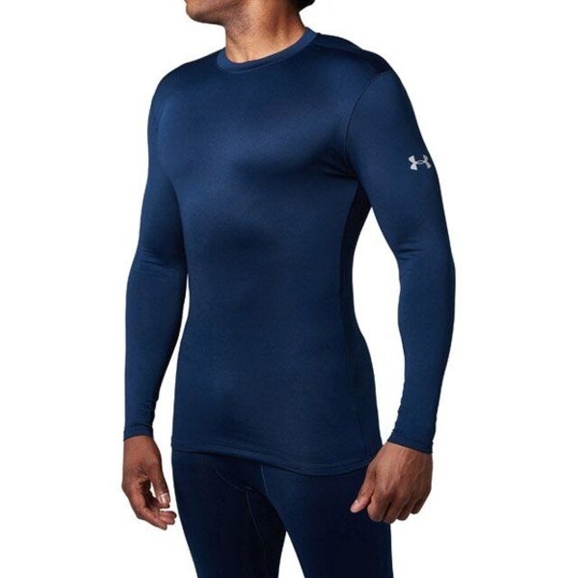 UNDER ARMOUR(アンダーアーマー)のアンダーアーマー 長袖 シャツ 3L XXL 新品 紺 ネイビー インナー メンズのトップス(Tシャツ/カットソー(七分/長袖))の商品写真