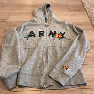 ARMY リメイクパーカー サイズM(パーカー)