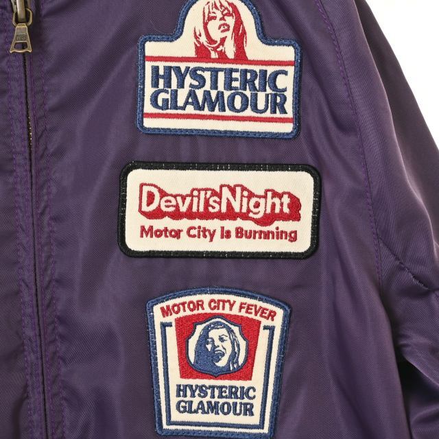 HYSTERIC GLAMOUR ワッペン付き ジャケット