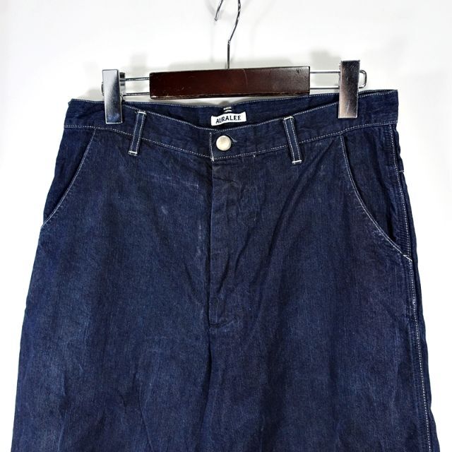 AURALEE(オーラリー)のAURALEE HARD TWIST LIGHT DENIM PANTS メンズのパンツ(デニム/ジーンズ)の商品写真