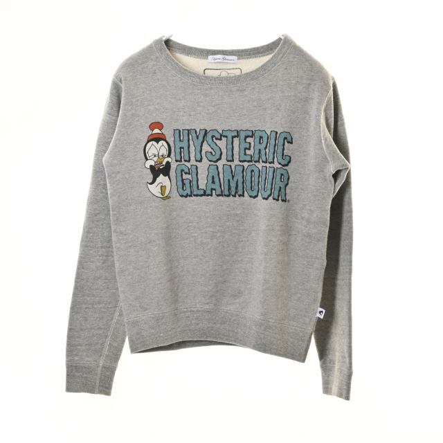 HYSTERIC GLAMOUR - HYSTERIC GLAMOUR プルオーバースウェットの通販 ...