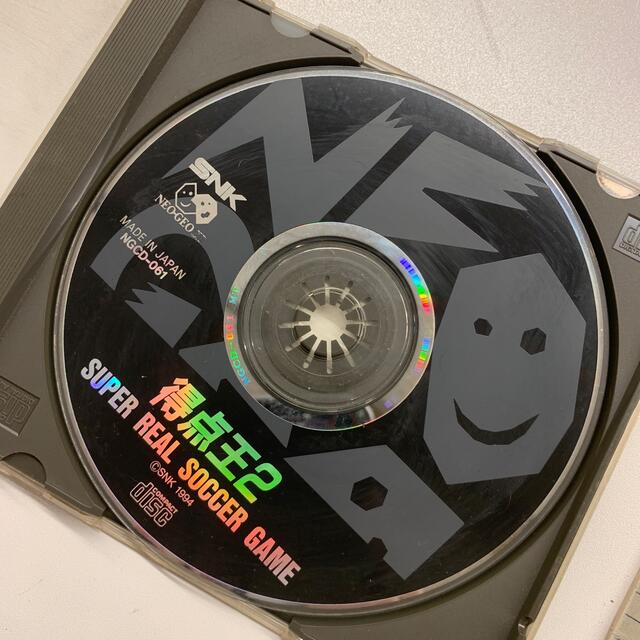 SNK(エスエヌケイ)のネオジオCD ソフト 得点王2 レトロ エンタメ/ホビーのゲームソフト/ゲーム機本体(家庭用ゲームソフト)の商品写真