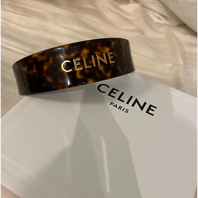 CELINE カチューシャ　ダークハバナ