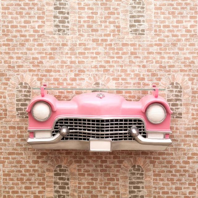 アウトレット セール品 キャデラック カー ウォール シェルフ ラック
