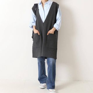 スピックアンドスパン(Spick & Span)の☆Spick&Span☆新品タグ付☆ニットベスト☆2022AW☆(ベスト/ジレ)