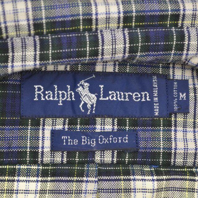 Ralph Lauren - 【RALPHLAUREN】90s The Big Oxford チェック裾 Ralph Lauren - 【RALPHLAUREN】90s The Big Oxford チェック裾