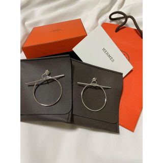 エルメス(Hermes)のHERMES　美品ループピアスMM(ピアス)