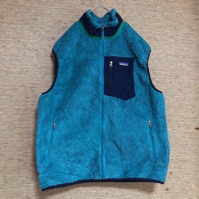 patagonia - パタゴニア】フリース ベスト レトロXグリーン 23047FA14