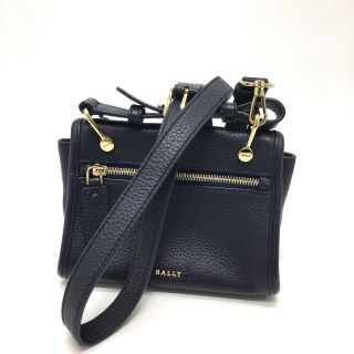 バリー(Bally)のバリー BALLY ロゴ 2WAY ショルダーバッグ レザー ネイビー(ショルダーバッグ)