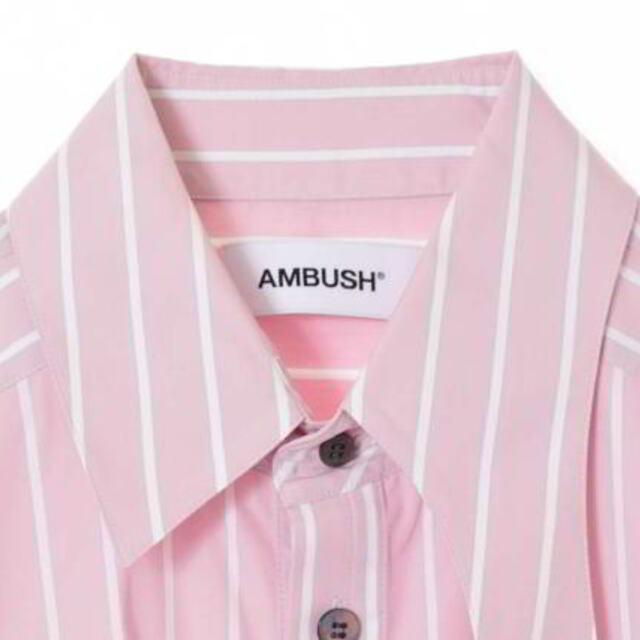 AMBUSH ストライプ 半袖 シャツ