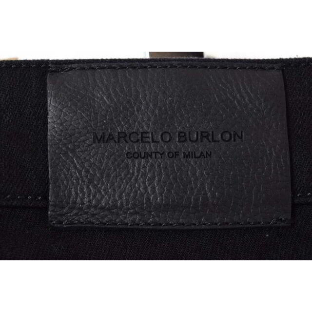 MARCELO BURLON(マルセロブロン)のMarcelo Burlon ナンバリングプリント スリム ジーンズ メンズのパンツ(デニム/ジーンズ)の商品写真