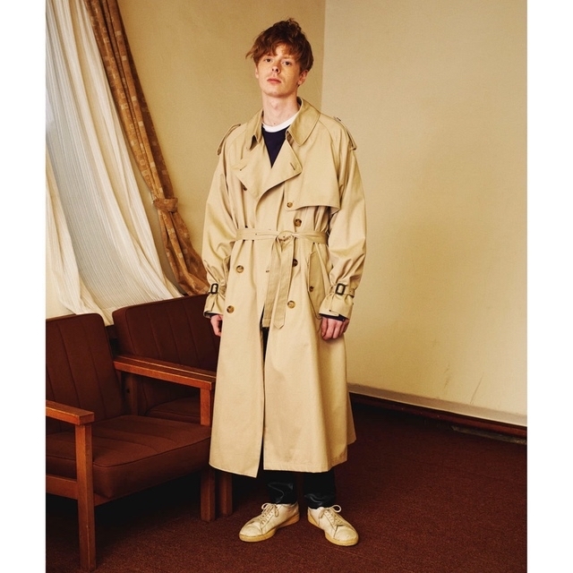 stein / DOUBLE SHADE TRENCH COAT