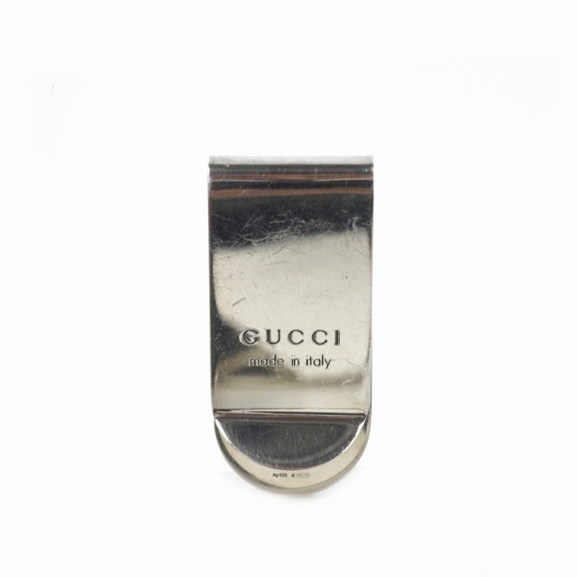 Gucci(グッチ)のグッチ GUCCI マネークリップ シルバー ロゴ スネーク  シルバー925 メンズのアクセサリー(その他)の商品写真