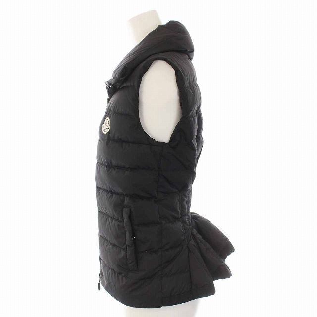 モンクレール Sacai MASAE GILET マサエ ダウンベスト 00 黒