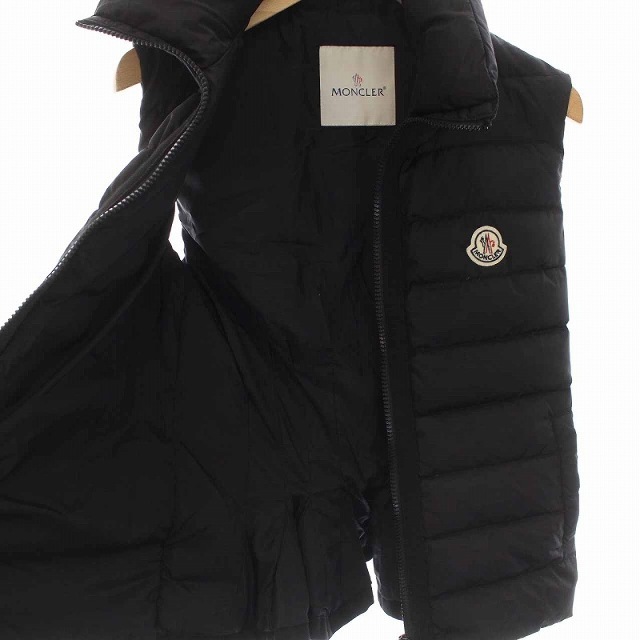 モンクレール Sacai MASAE GILET マサエ ダウンベスト 00 黒