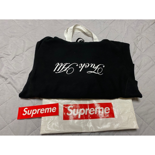 Supreme Jamie Reid Fuck All Hooded Sweat