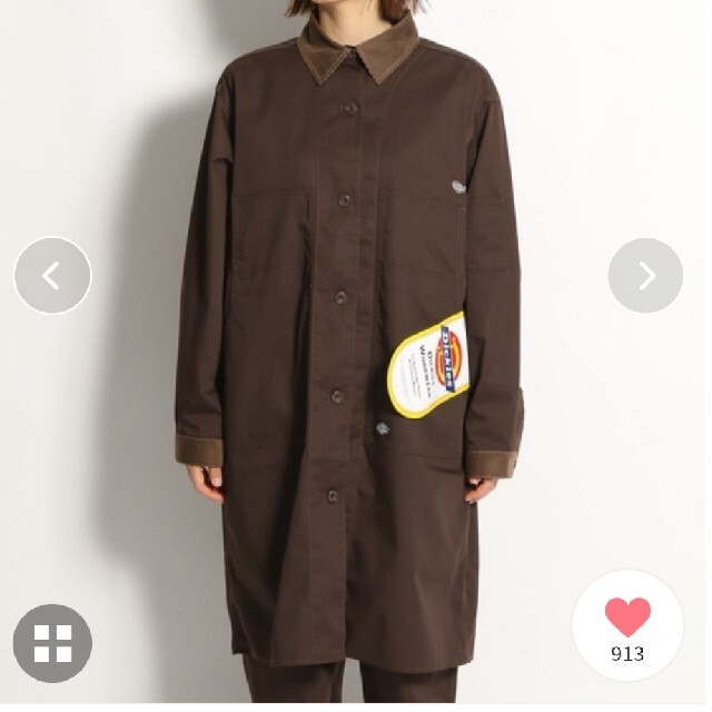 Dickies(ディッキーズ)のディッキーズ✕ニコアンド別注 レディースのトップス(シャツ/ブラウス(長袖/七分))の商品写真