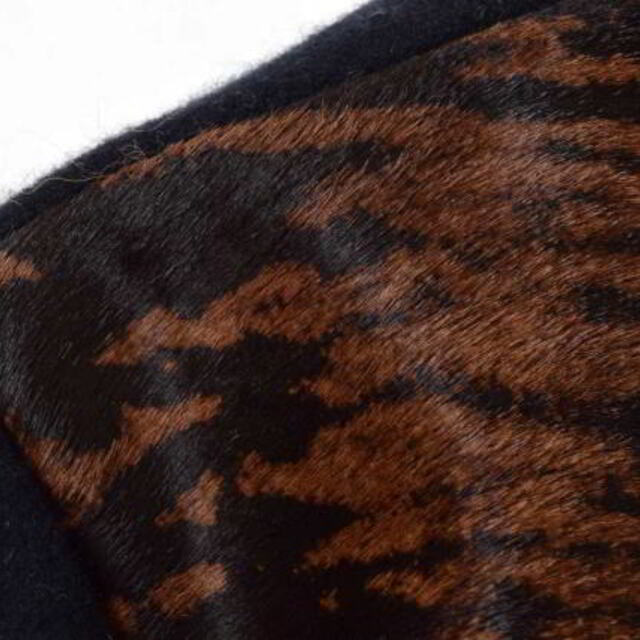 Isabel Marant(イザベルマラン)のISABEL MARANT ハラコ切替 ウール フランネル ジップジャケット レディースのジャケット/アウター(ブルゾン)の商品写真