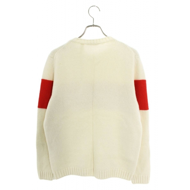 モンクレール MAGLIONE TRICOT GIROCOLLO バイカラーロゴニット メンズ M