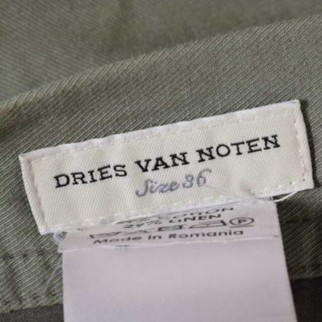 DRIES VAN NOTEN(ドリスヴァンノッテン)のDRIES VAN NOTEN コットン リネン パンツ レディースのパンツ(その他)の商品写真