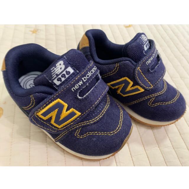 New Balance(ニューバランス)のニューバランス996 ベビーシューズ🎃13 キッズ/ベビー/マタニティのベビー靴/シューズ(~14cm)(スニーカー)の商品写真