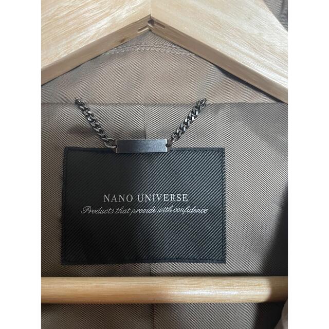 nano・universe(ナノユニバース)のナノユニバース　トレンチコート メンズのジャケット/アウター(トレンチコート)の商品写真